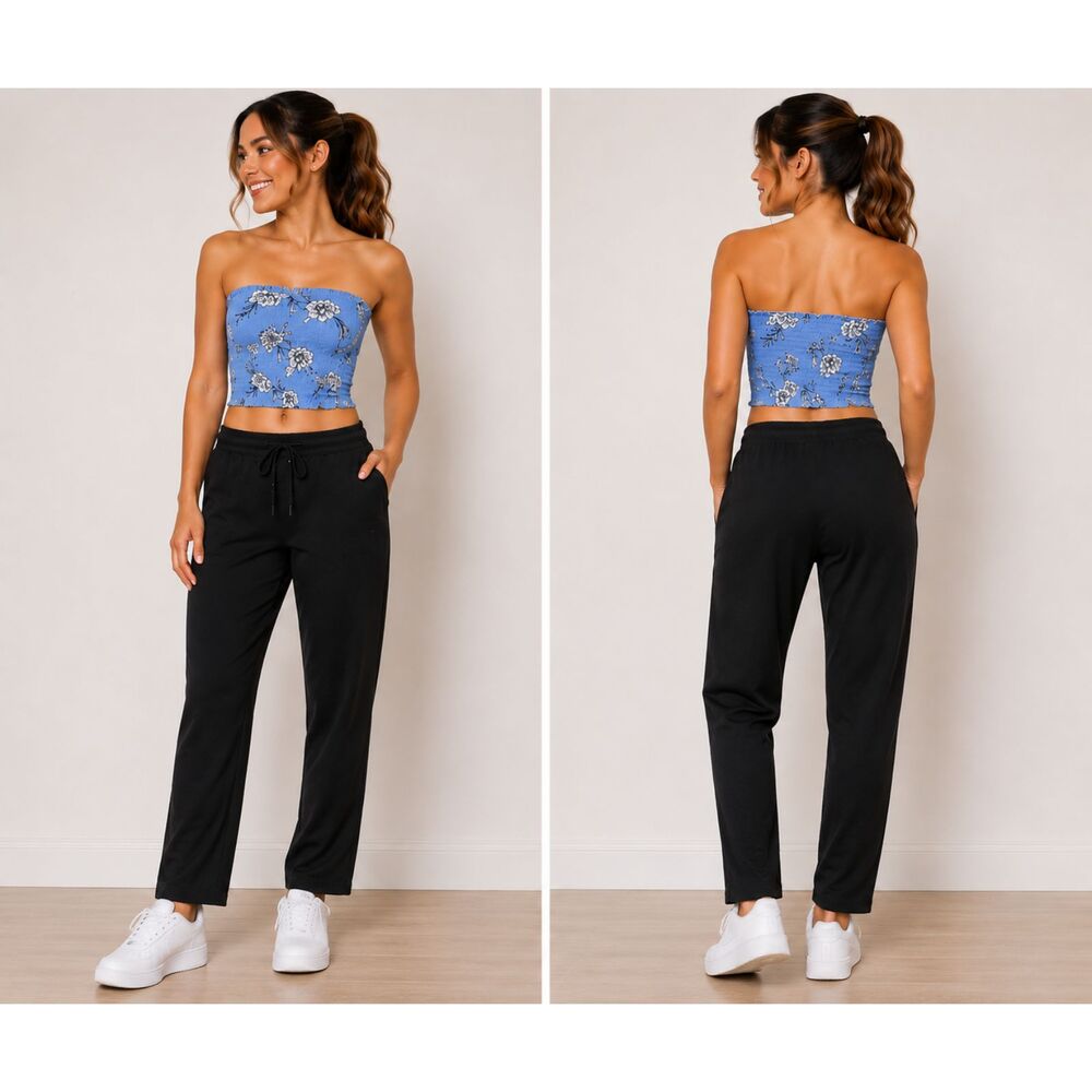 The North Face Women’s Black Lightweight Jogger Pants Drawstring Large